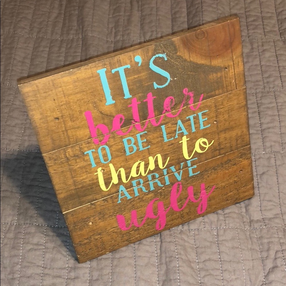 Wood Sign
